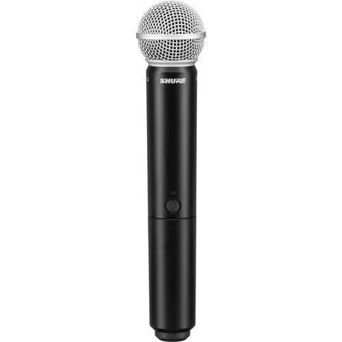 Shure BLX2/PG58 Handheld Wireless Microphone Transmitter with PG58 Capsule (J11: 596 to 616 MHz)