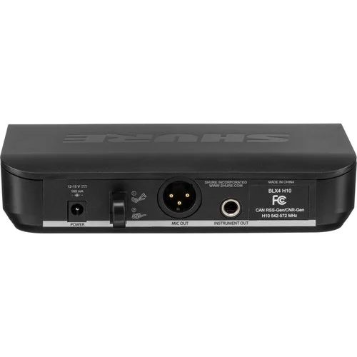 Shure BLX24/PG58 Wireless Handheld Microphone System with PG58 Capsule (J11: 596 to 616 MHz) - Image 7