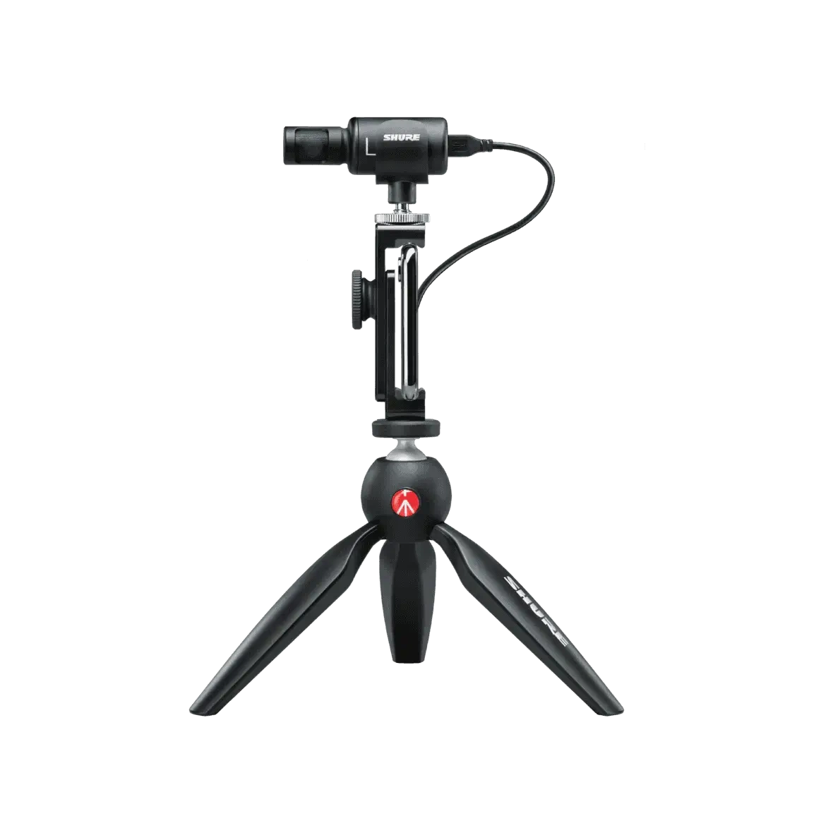 Shure A MV88+ Video Kit - Digital Stereo Condenser Microphone for Mobile