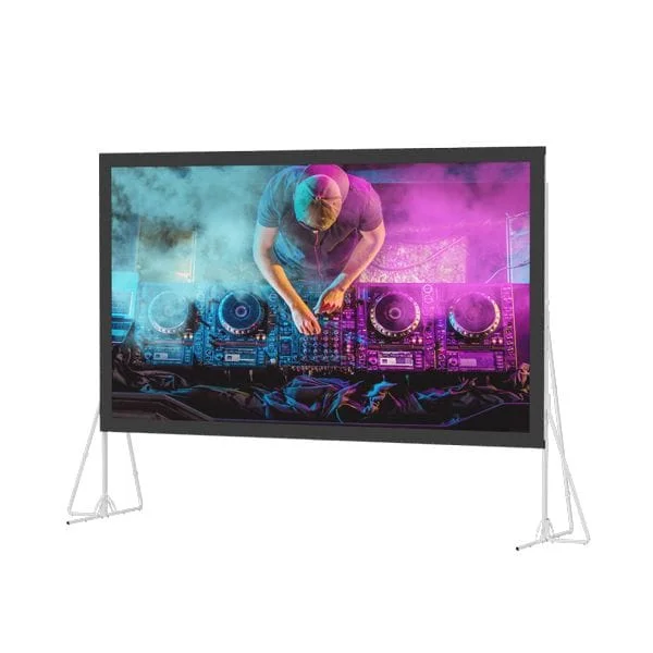 Da-Lite 92093N - 108" x 192" Heavy Duty Fast-Fold Deluxe Screen System