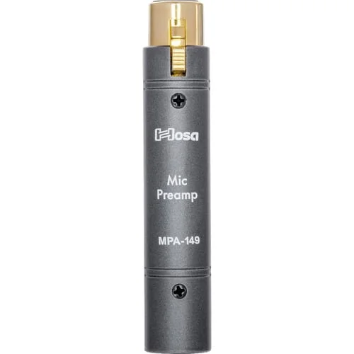 Hosa Technology MPA-149 In-Line Active Microphone Preamp