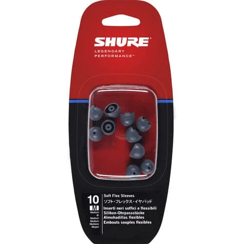 Shure Silicone Flex Sleeves for Shure Sound Isolating Earphones (Small, 5 Pairs)